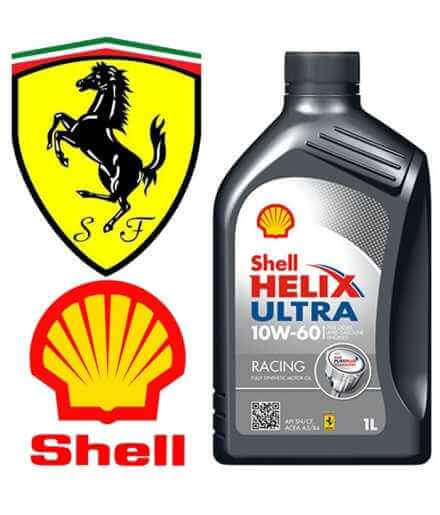 Shell Helix Ultra Racing 10W-60 (SN / CF, A3 / B4) bidon de 1 litre