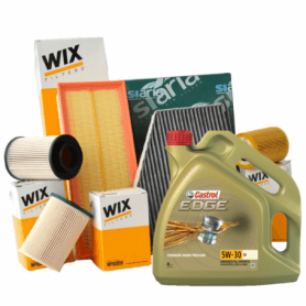 Coupon Series 3 316 d KW 85 from 09/2009 with 3 Filters WIX FILTERS WF8446 WL7474A WA9601 5LT 5w30 Castrol Edge LL04