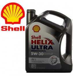 Buy Shell Helix Ultra Professional AV-L 5W-30 (VW 504/507) 4 liter can auto parts shop online at best price