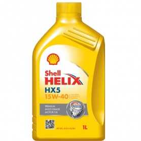 Comprar Aceite de motor 15w40 Shell Helix HX5 SN Multigrado 1L Litro Motores gasolina y diésel  tienda online de autopartes a...