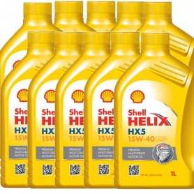 Kaufen Motoröl 15w40 Shell Helix HX5 SN Multigrade 10L Liter Benzin- und Dieselmotoren Autoteile online kaufen zum besten Preis