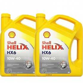 Comprar OLIO MOTORE Shell Helix Hx6 10W40 Multigrado MOTORI BENZIANA E DIESEL 10L LITRI  tienda online de autopartes al mejor...
