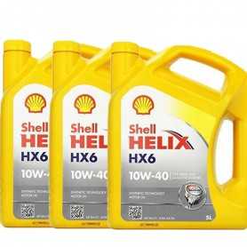 Comprar OLIO MOTORE Shell Helix Hx6 10W40 Multigrado MOTORI BENZIANA E DIESEL 15L LITRI  tienda online de autopartes al mejor...