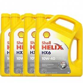 Comprar OLIO MOTORE Shell Helix Hx6 10W40 Multigrado MOTORI BENZIANA E DIESEL 20L LITRI  tienda online de autopartes al mejor...
