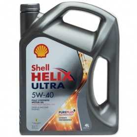 Comprar ACEITE DE MOTOR DE COCHE Shell Helix Ultra 5W40 100% Sintético 4 L litros Nueva Fórmula  tienda online de autopartes ...