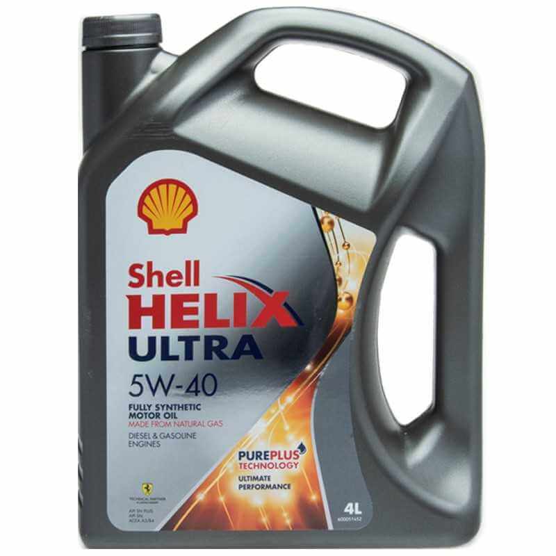 OLIO MOTORE AUTO Shell Helix Ultra 5W40 100% Sintetico 4 L litri Nu