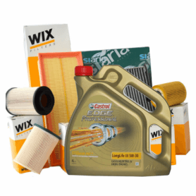 Buy A3 / S3 quattro KW 213 from 07/2016 with 3 Filters WIX FILTERS LifeTimeFilter WA9759 WL7507 5LT Castrol Edge 5w30 LL03 au...