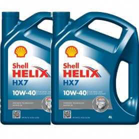 OLIO MOTORE AUTO - Shell Helix HX7 10W40 - 8 L Litri