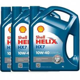 Comprar OLIO MOTORE AUTO - Shell Helix HX7 10W40 - 12 L Litri  tienda online de autopartes al mejor precio