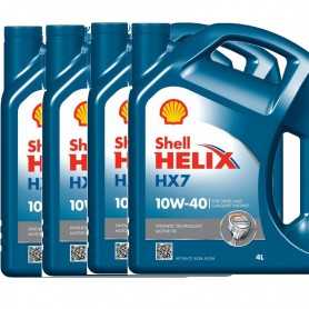 Buy Shell Helix HX7 10W-40 Lubricant - 1 Liter Can auto parts shop online at best price