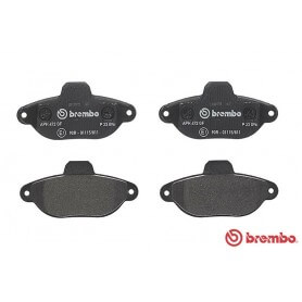 P23096 BREMBO Kit 4 brake pads pads FIAT PANDA (169) 1.2