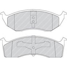 FERODO brake pads kit code FDB1098