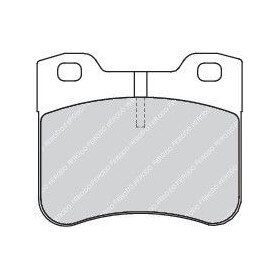 Buy FERODO brake pads kit code FDB1109 auto parts shop online at best price