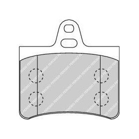 Brake pads kit FERODO code FDB1413