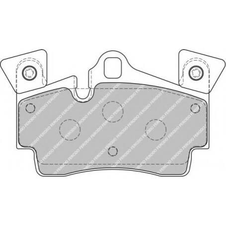 Brake pads kit FERODO code FDB1835