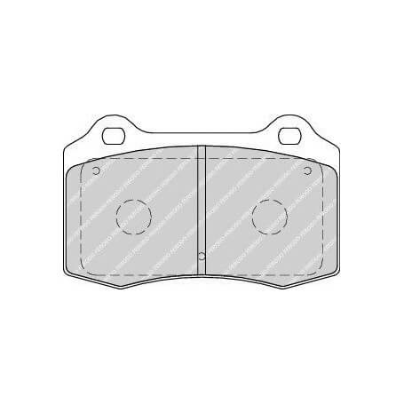 Brake pads kit FERODO code FDB1957
