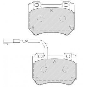 Brake pads kit FERODO code FDB4206