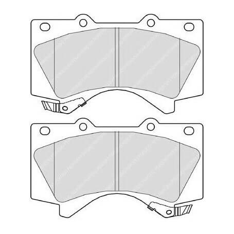 Buy FERODO brake pads kit code FDB4229 auto parts shop online at best price