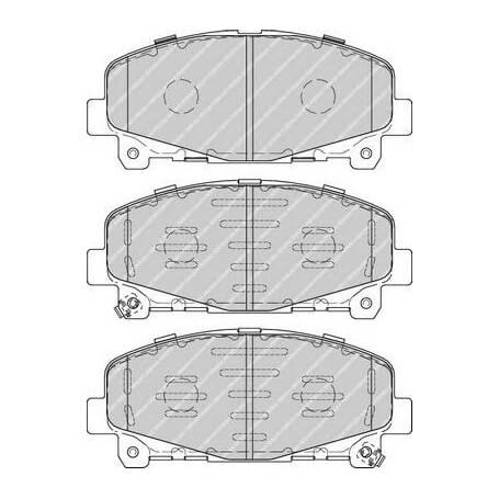 FERODO brake pads kit code FDB4270