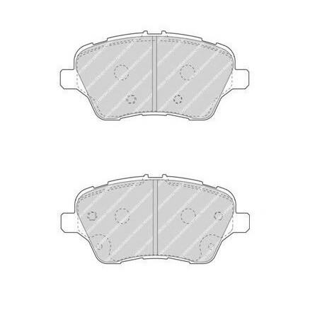 Buy Brake pads kit FERODO code FDB4612 auto parts shop online at best price