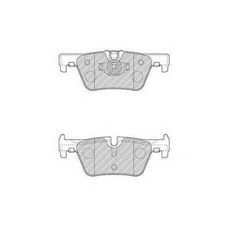 Achetez Kit plaquettes de frein FERODO code FDB4670  Magasin de pièces automobiles online au meilleur prix