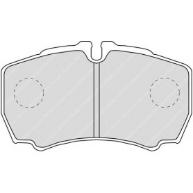 Brake pads kit FERODO code FVR1405