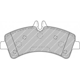 Brake pads kit FERODO code FVR1779