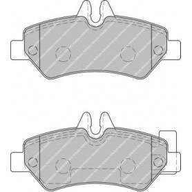 Brake pads kit FERODO code FVR1780