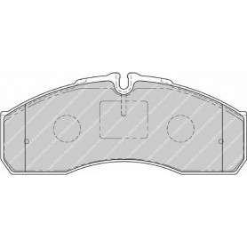 Brake pads kit FERODO code FVR1791