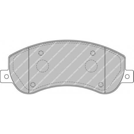 Brake pads kit FERODO code FVR1928