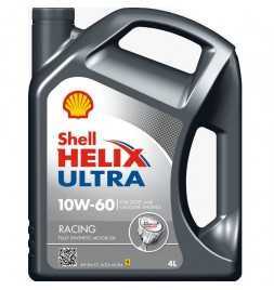Buy Shell Helix Ultra Racing 10W-60 (SN / CF, A3 / B4) 5 liter can auto parts shop online at best price