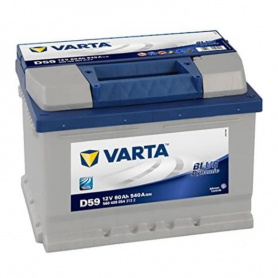 Buy Varta Blue Dynamic D59 60Ah 540A 12V Car Battery - Positive Right auto parts shop online at best price