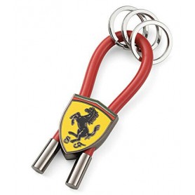 Buy Official Scuderia Ferrari Red Keychain - With Gift Box auto parts shop online at best price