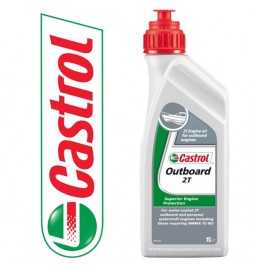 Buy Castrol OUTBOARD 2T Synthetic Marine Blend Oil auto parts shop online at best price