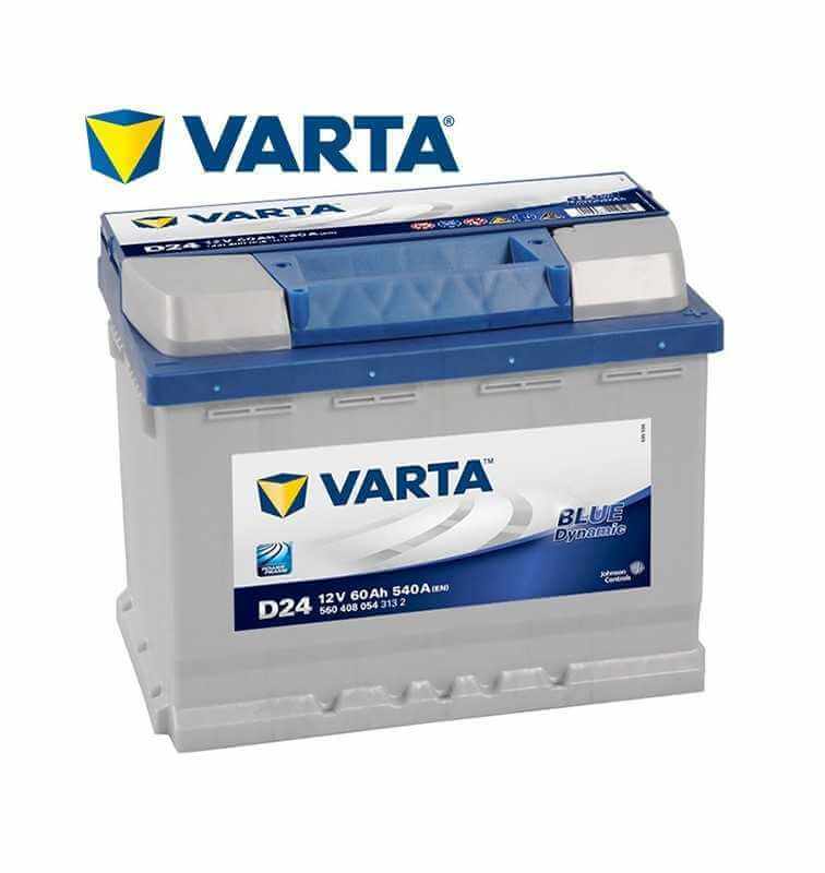 Comprar Batería de Coche Varta Blue Dynamic D24 60Ah 540A 12V - Pos