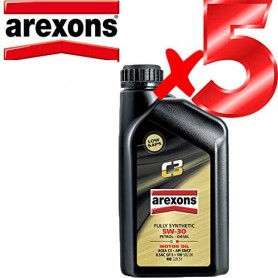 Buy 5w30 Petronas / AREXONS C3 Synthetic Engine Oil 5 L Liters for Petrol and Diesel Engines auto parts shop online at best p...