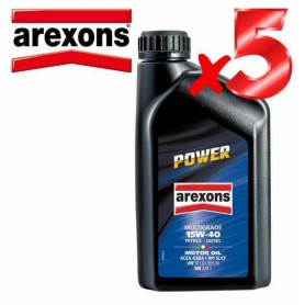 Buy 15w40 Petronas / AREXONS Power Multigrade Motor Oil 5 L Liters Petrol and Diesel Engines auto parts shop online at best p...
