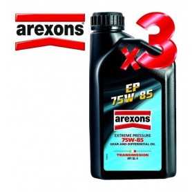 Arexons  Petronas EP API GL4 75w85 Olio Lubrificante Cambi, Differenziali e Trasmissioni Meccaniche 100% Sintetico 3 LT
