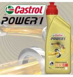 Buy Motorcycle Engine Oil - Castrol Power 1 4T 15W50 - Formula Power Release - 1 Liter Tin auto parts shop online at best price