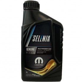 Buy SELENIA Olio Motore Multipower 5W-40 Gas Pure Energy, conf. da 1 Litro auto parts shop online at best price