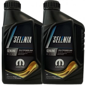 Buy copy of SELENIA Olio Motore Multipower 5W-40 Gas Pure Energy, conf. da 1 Litro auto parts shop online at best price