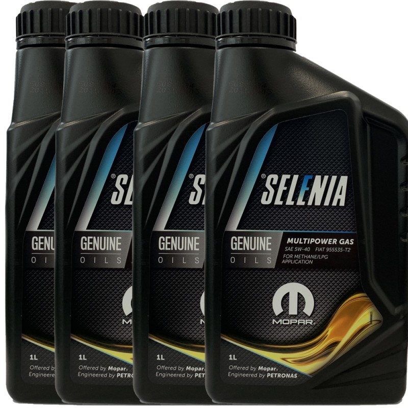 copy of SELENIA Olio Motore Multipower 5W-40 Gas Pure Energy, conf. da 1  Litro