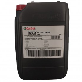 Castrol GTX Ultraclean olio per pulire il motore dell'auto, 10 W-40 A3/B4 SECCHIO DA 20 LT LITRI