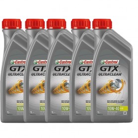 Buy copy of OLIO MOTORE AUTO CASTROL GTX ULTRACLEAN 10W-40 A/B 1LT 1 LT LITRO auto parts shop online at best price