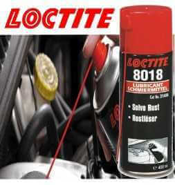 Achetez LOCTITE LB 8018 - Lubrifiant antirouille Déverrouillage des raccords filetés et des pièces métalliques  Magasin de pi...