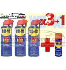 Buy WD-40 Lubricant, Anticorrosive and Unlocking, Professional, Transparent 3x 500ml + 1of 25ml auto parts shop online at bes...