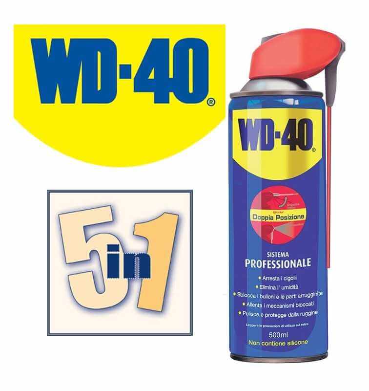 WD-40 Lubrificante, Anticorrosivo e Sbloccante, Professionale,Trasp