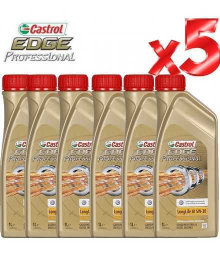 CASTROL EDGE PROFESSIONAL LONG LIFE 5W-30 Fully Synthetic Car Engine Oil 4  Liters