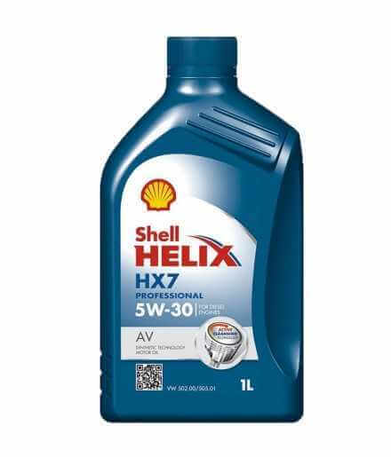Buy Shell Helix HX7 Professional AV 5W-30 - 1 Liter Can auto parts shop online at best price