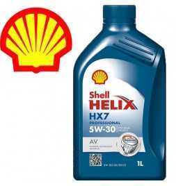 Shell Helix HX7 Professional AV 5W-30 - Bidon de 1 litre